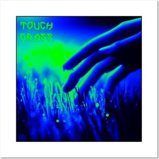 Touch Grass Posters and Art